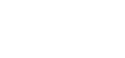 Black and white logo of Ginew with text Native American Owned Clothing Company with oak leaf icon underneath. 