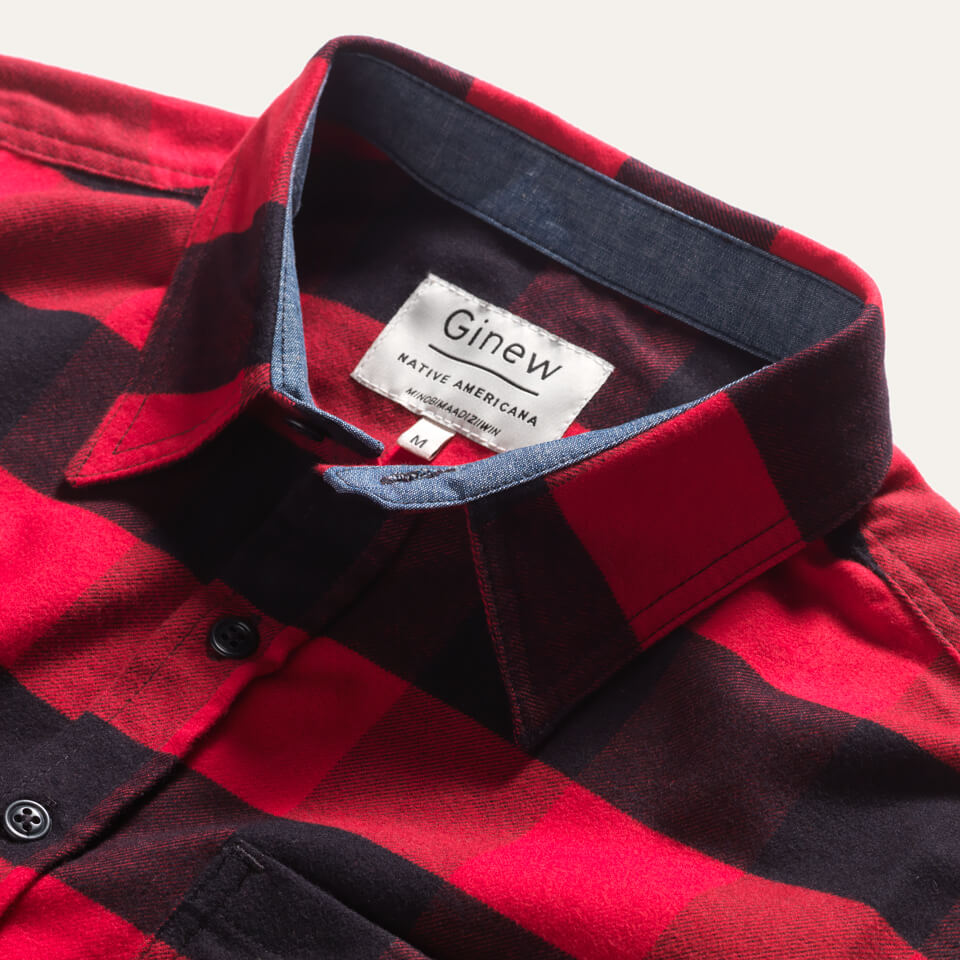 Mohican Crew Shirt Buffalo Plaid Flannel