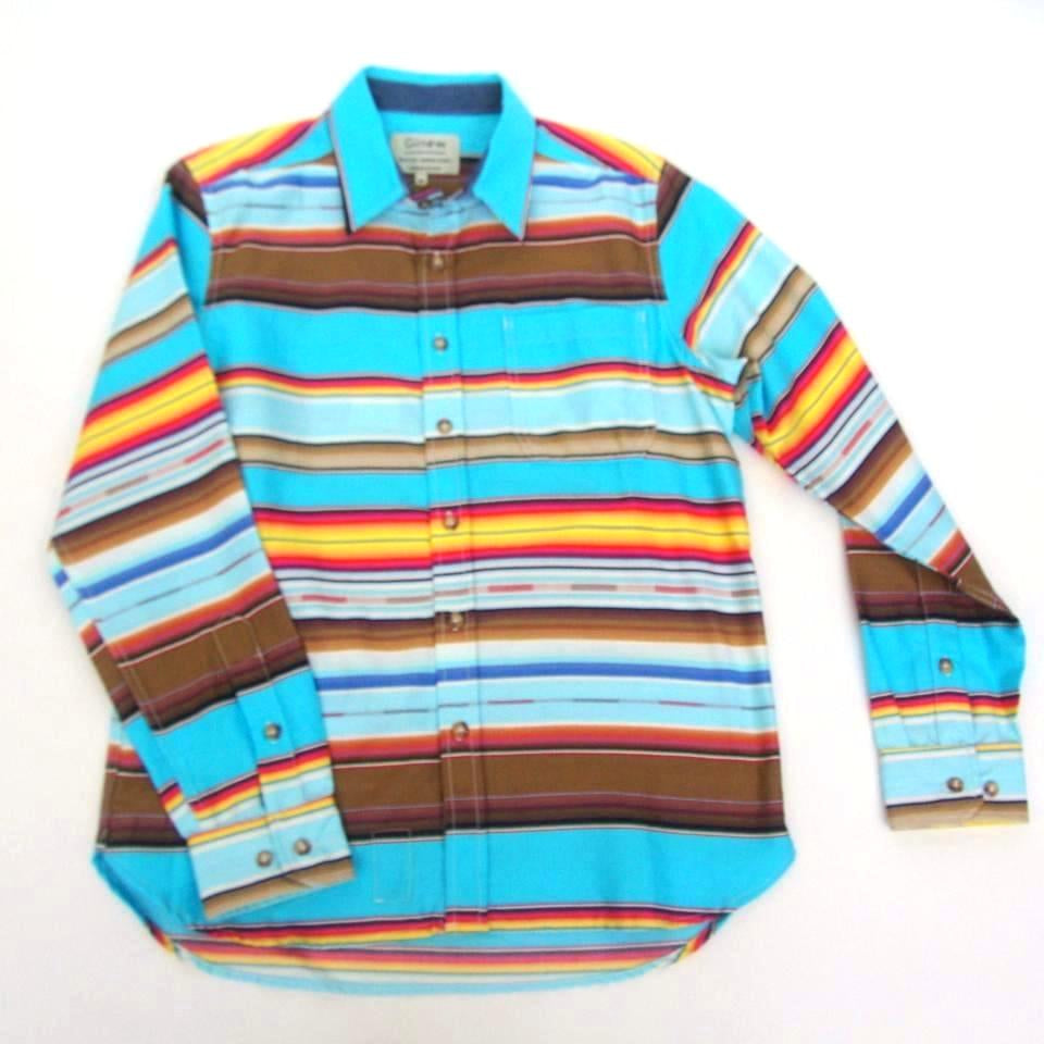 Mohican Crew Shirt Blue Stripe Sample