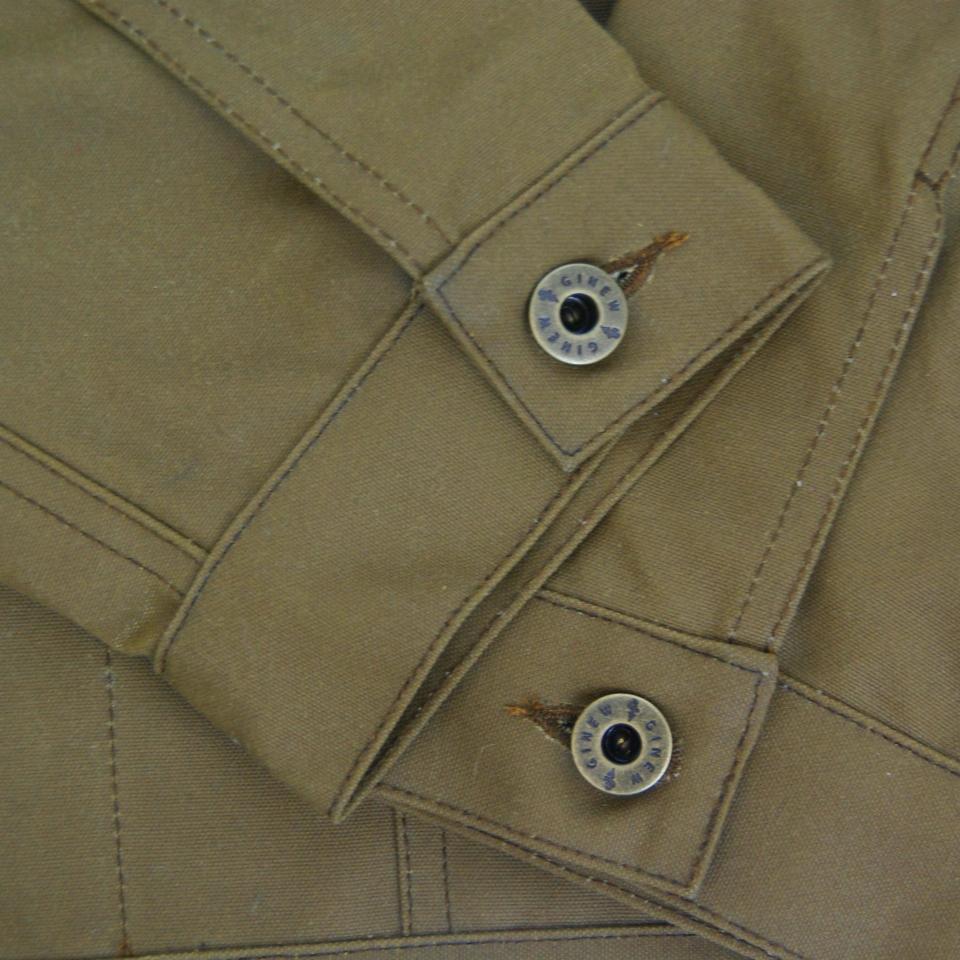 Wax Canvas Rider Jacket Brown Sample