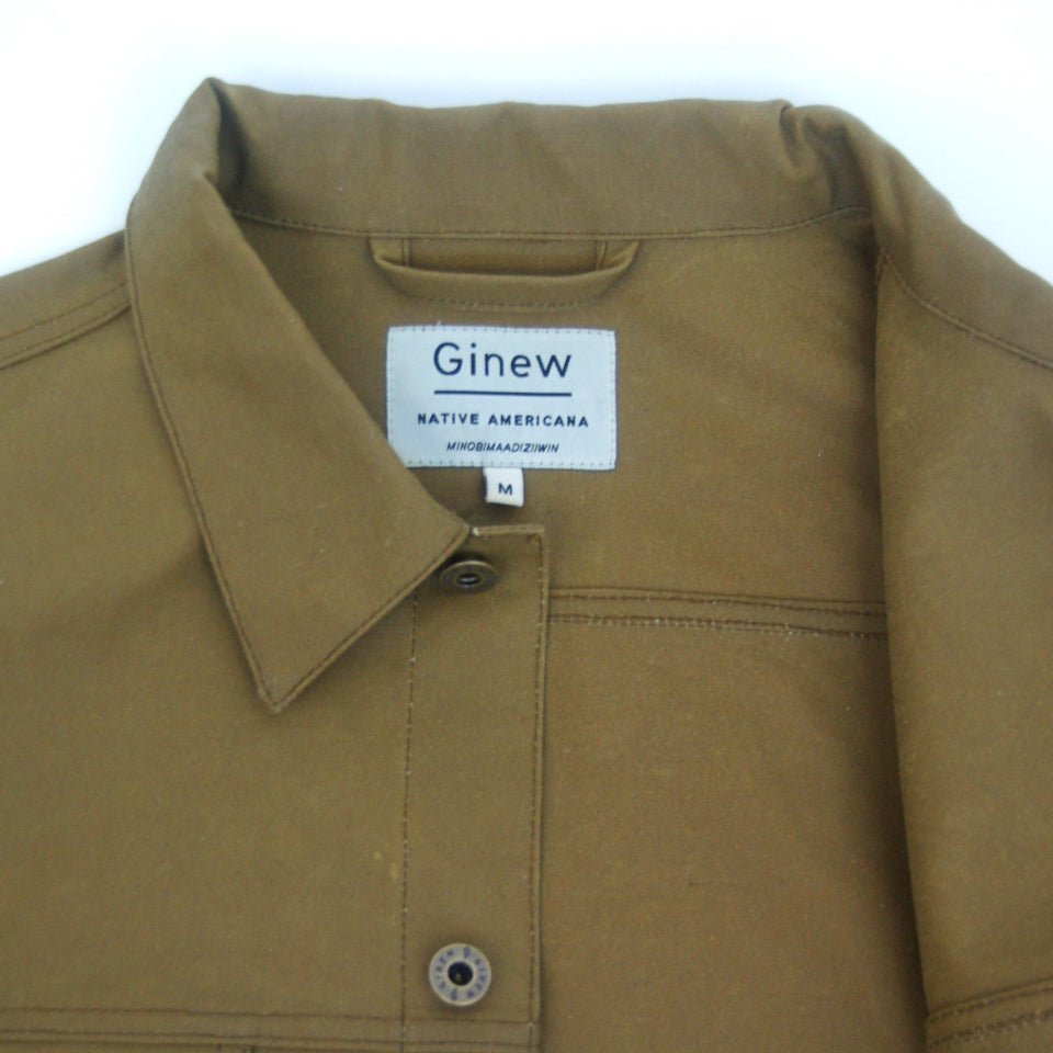 Wax Canvas Rider Jacket Brown Sample