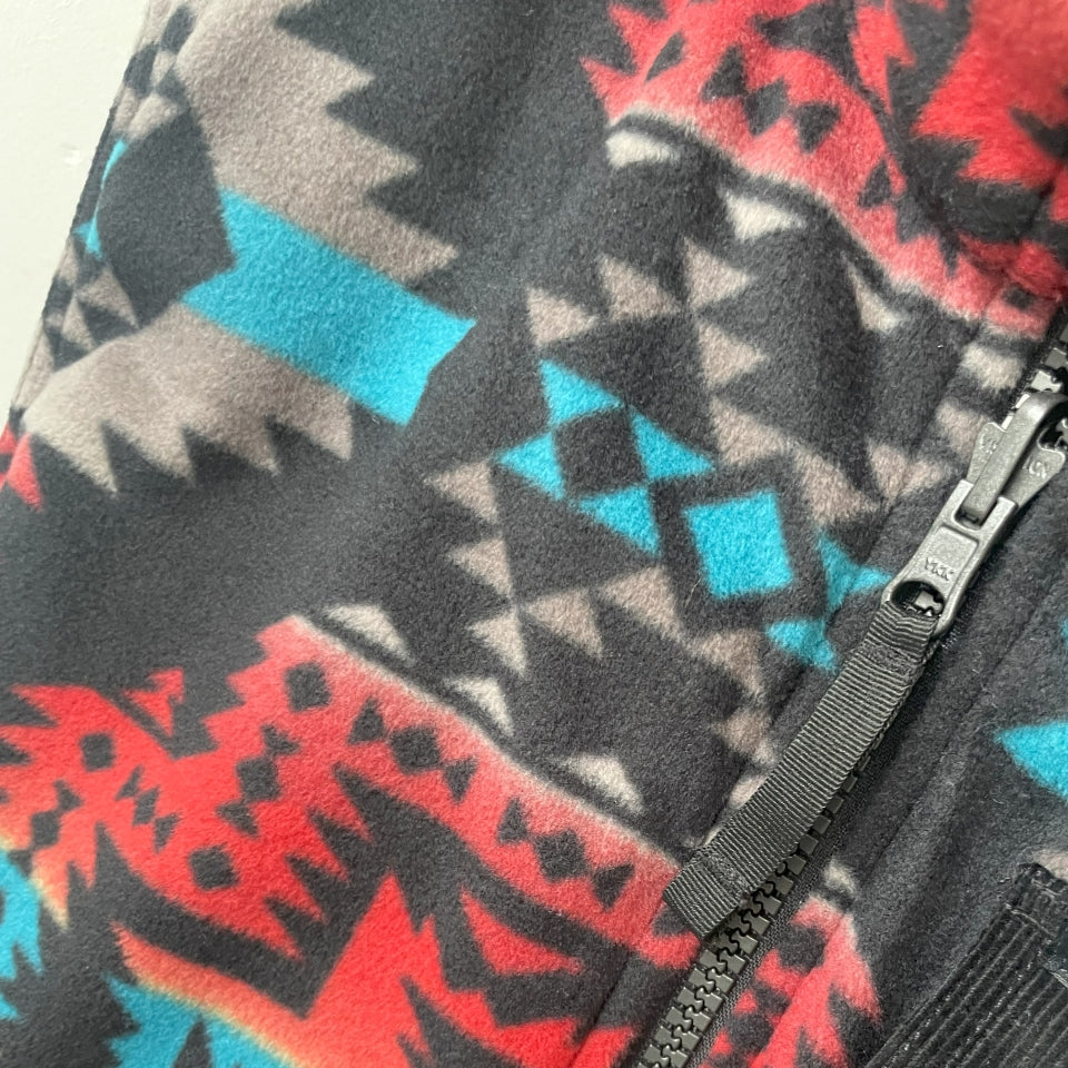 Reversible Thunderbird Corduroy Vest - Black Multi Sample