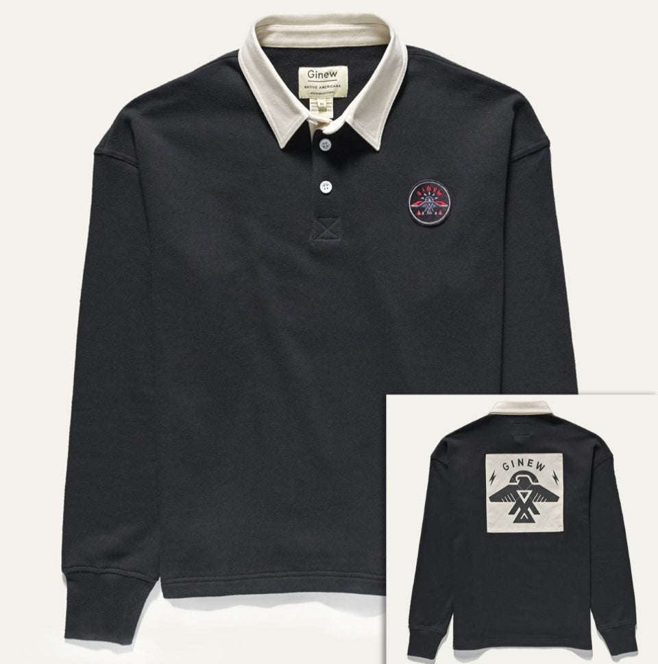 Rugby Thunderbird Shirt Black