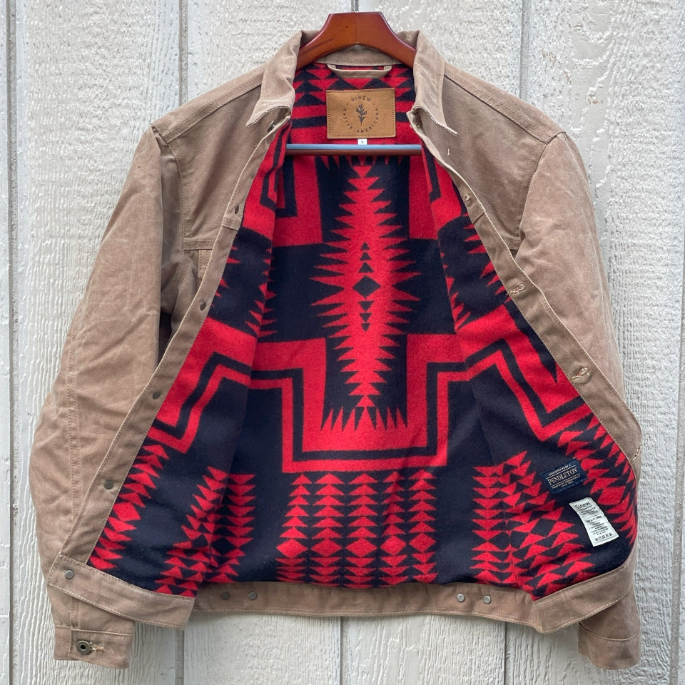 Legends Rider Coat Brown with Walking  Rock Lining