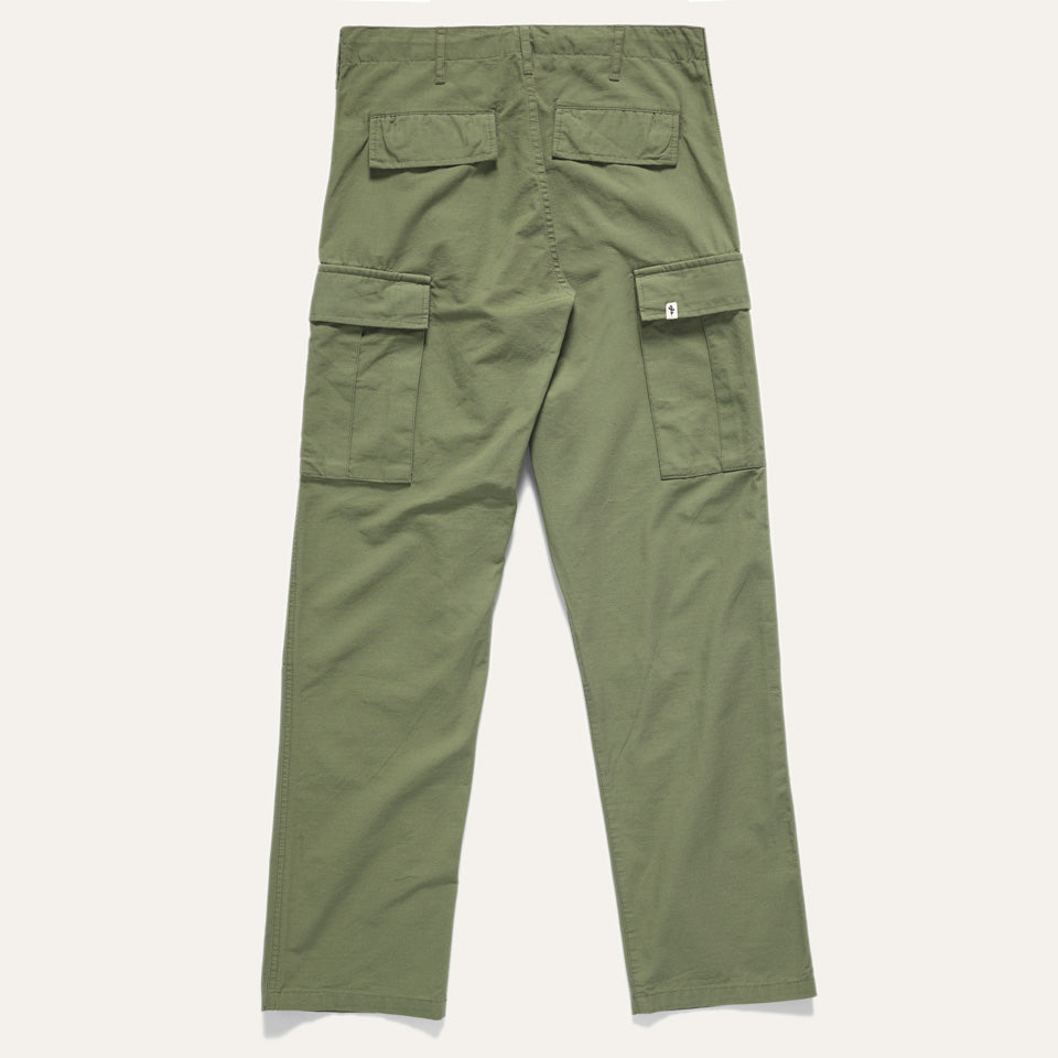Army Green Cargo Pants - The Revury