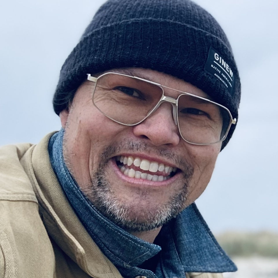 Erik Brodt wearing Ginew Black wool watch cap 
