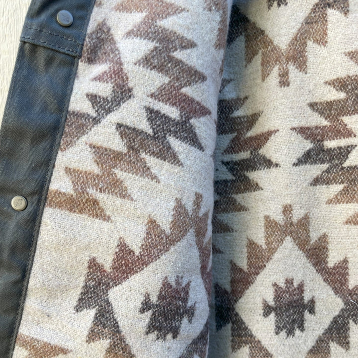 Rider Coat Green Herringbone With Backcountry Lining