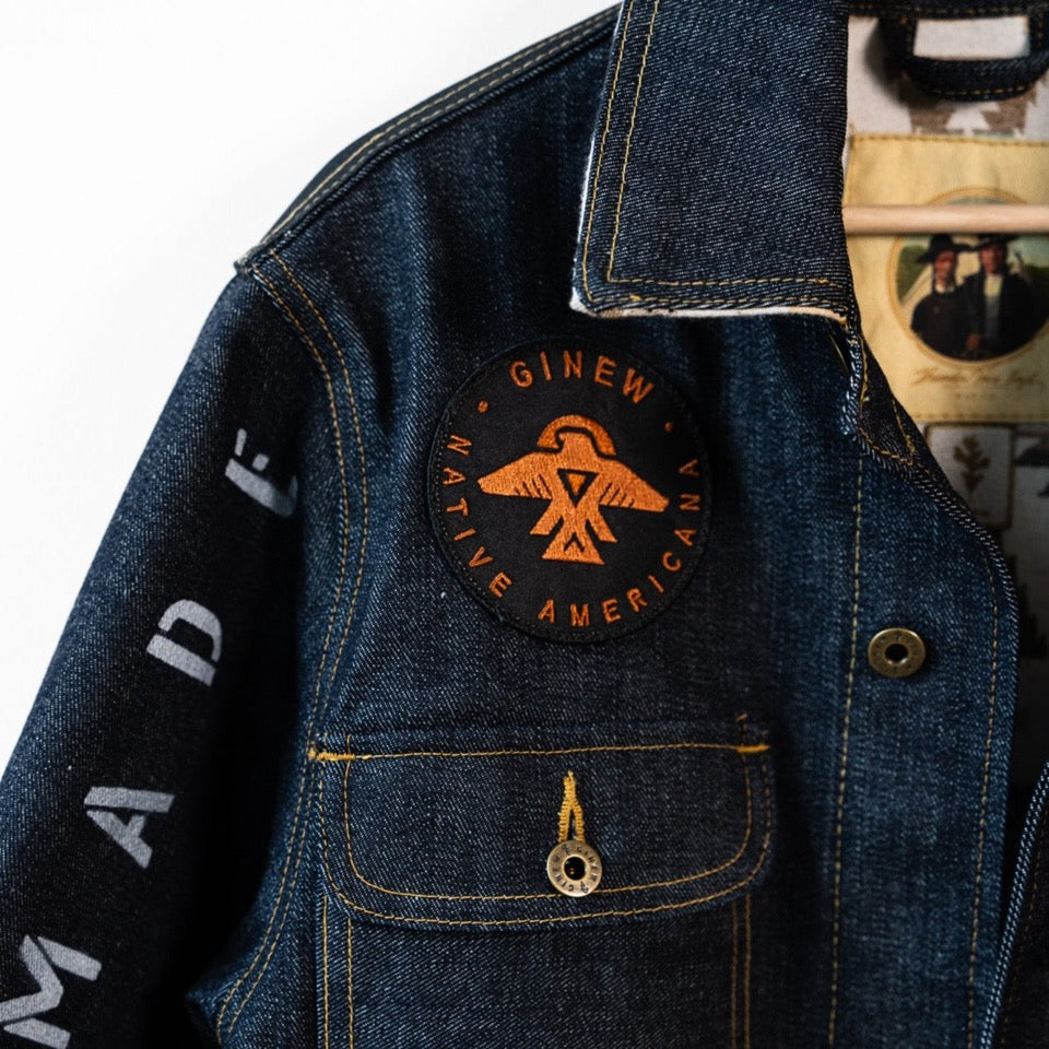 The first Native American-owned denim collection. Native-Americana