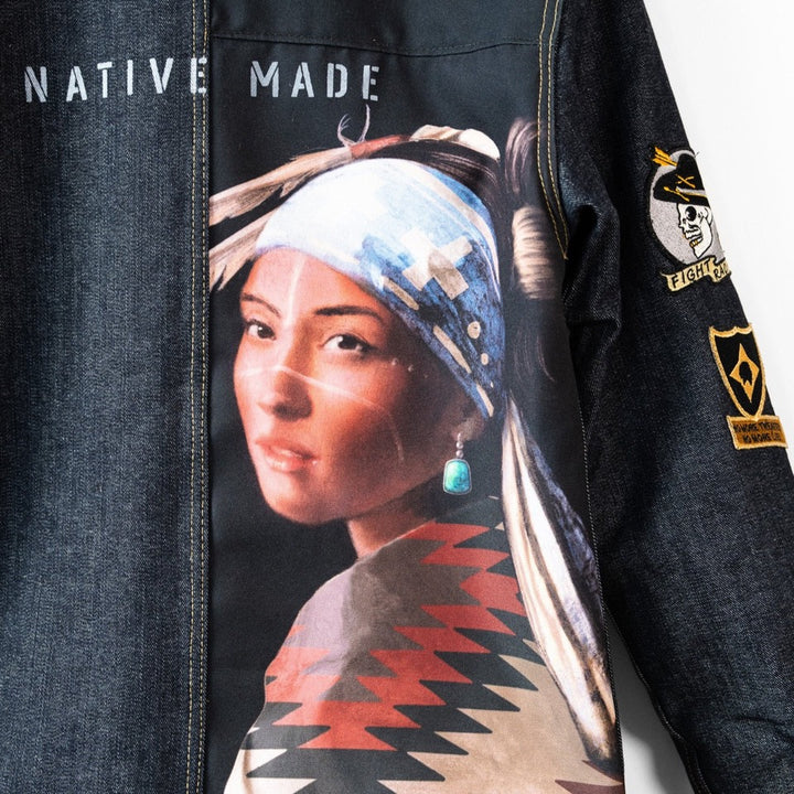 Native Americana Spirit Jacket Ginew x Thunder Voice Co. Awahnee Lining