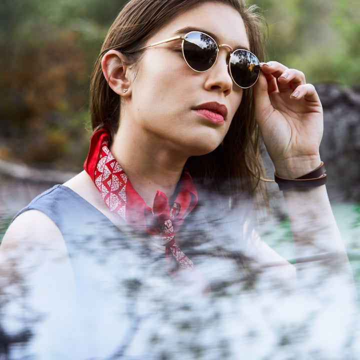 Ginew Medel Bandana Red