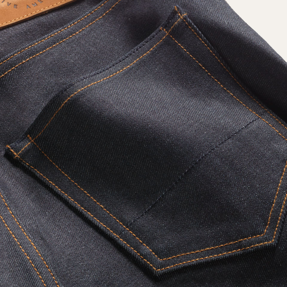 Made in USA Selvedge Denim Jean  Ginew: Native American Owned