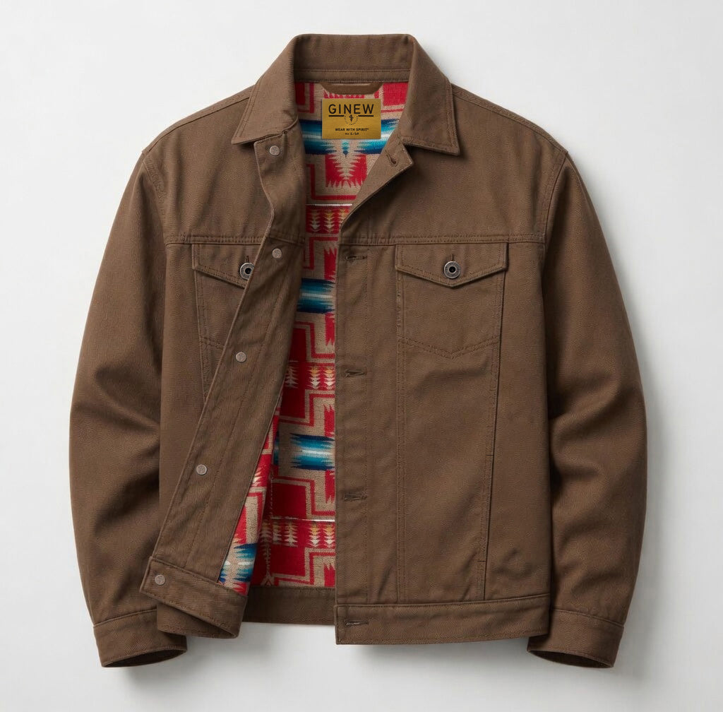 Milton Rider Coat Brush Brown Harding