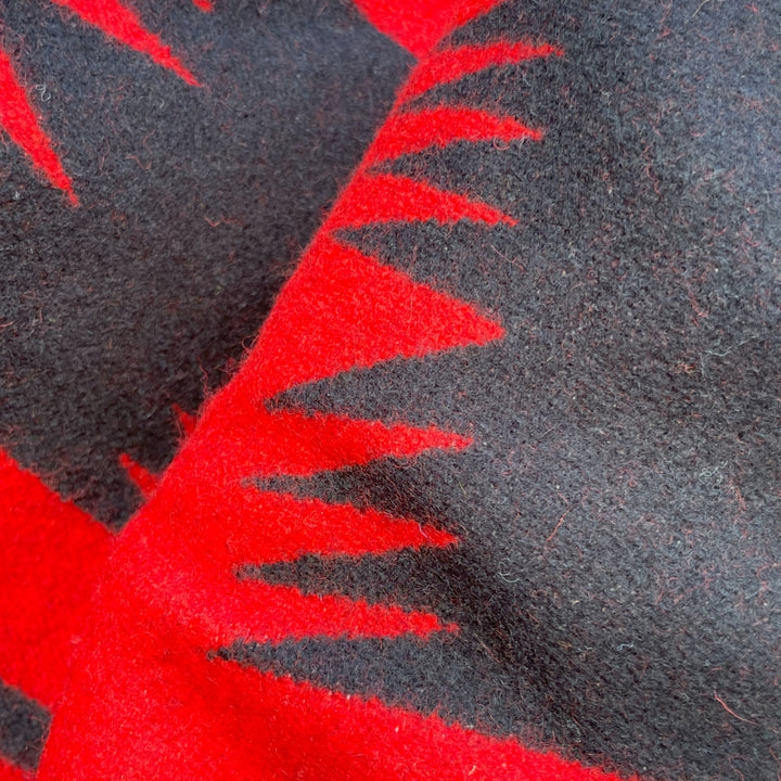 Red and black Walking Rock lining by Pendleton 