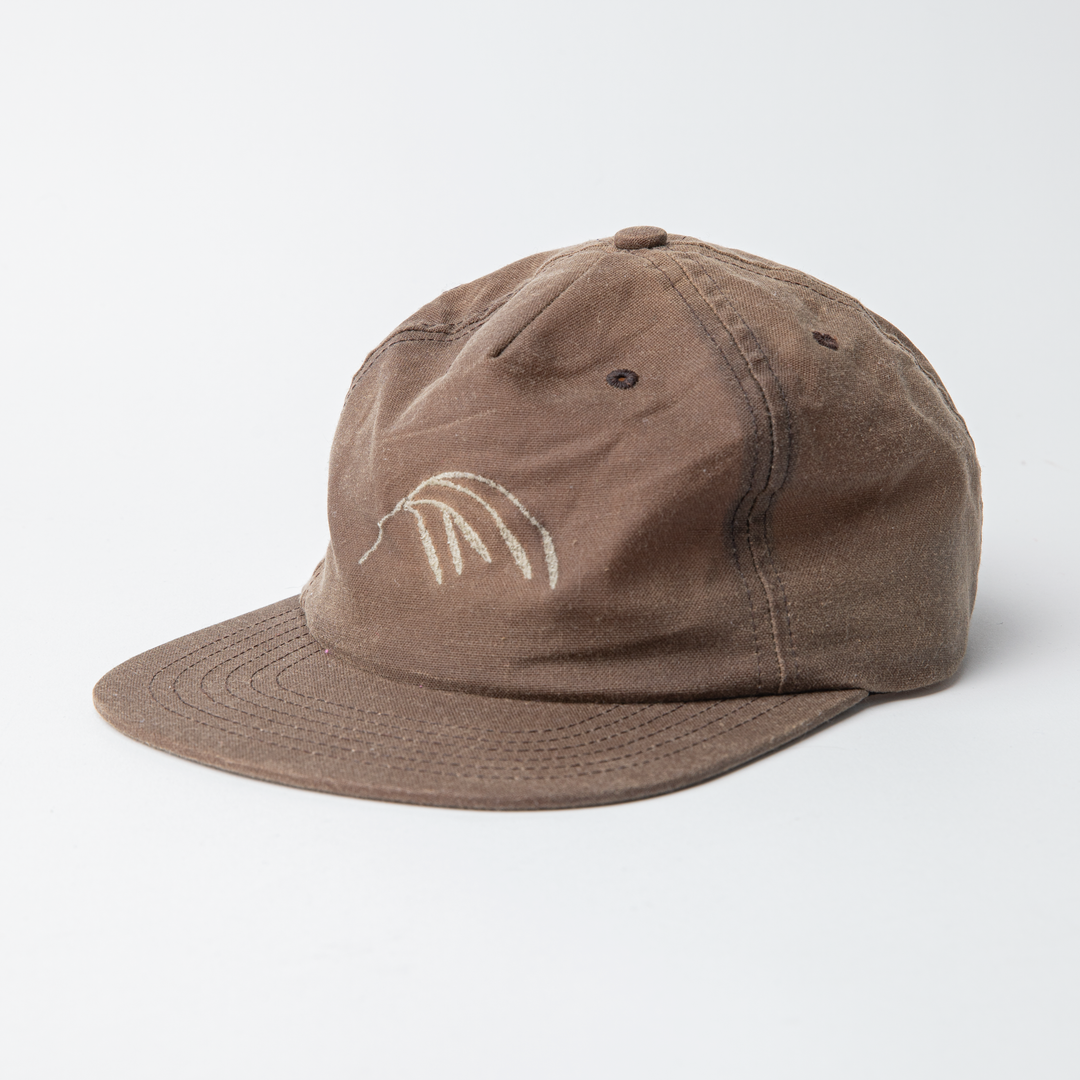 Crow Wing Wax Canvas Ball Cap